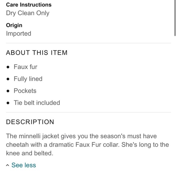 Show Me Your Mumu Minelli Faux Fur trench coat - Picture 6 of 9